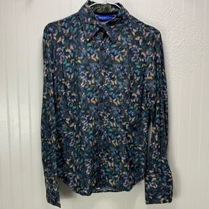 GEORG ROTH Los Angeles butterfly long sleeve blouse